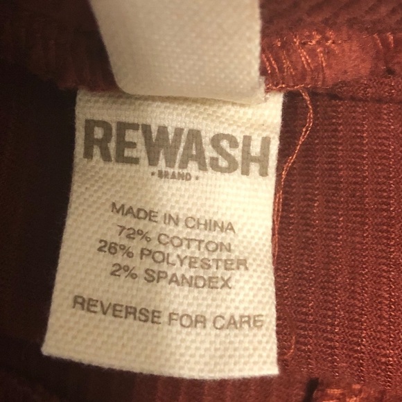 Rewash cozy skirt all, orange, NWT, Small - Picture 2 of 9